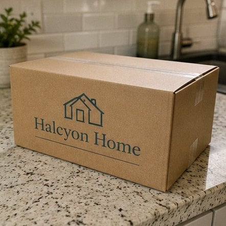 Branded shipping boxes with logo