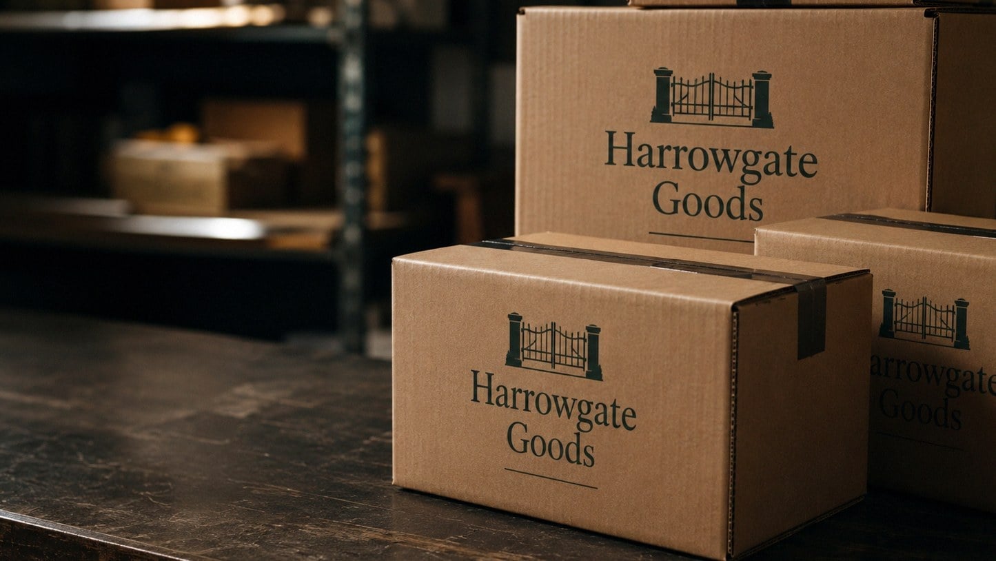 Custom printed shipping boxes with logo