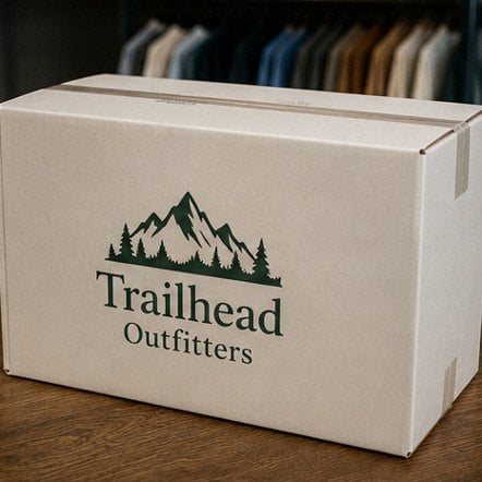 Customized shipping boxes for apparel and outdoor